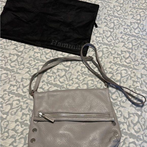Hammitt Pewter crossbody bag and dust bag - Picture 8 of 12